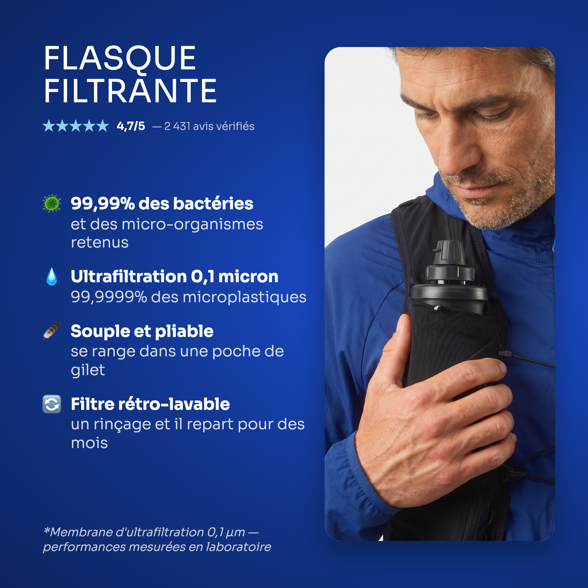 Flasque filtrante Lebeau et ses bénéfices